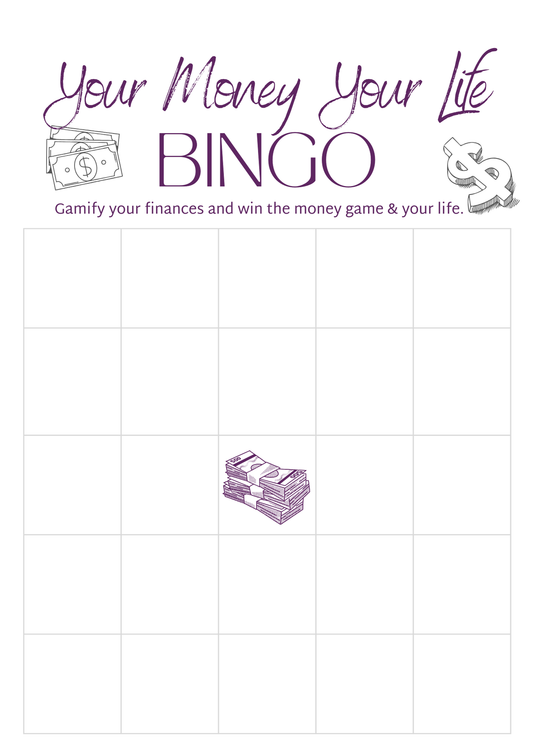 Your Money, Your Life Bingo
