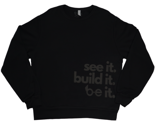 Original Motto Crewneck - Black