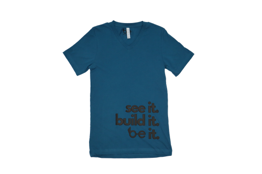 Deluxe V-Neck - Deep Teal