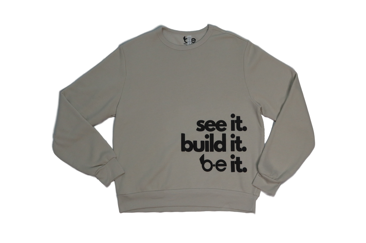 Original Motto Crewneck - Heather dust