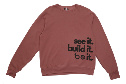 Original Motto Crewneck - Mauve